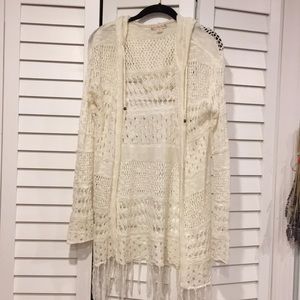 Crochet Boho Cardigan